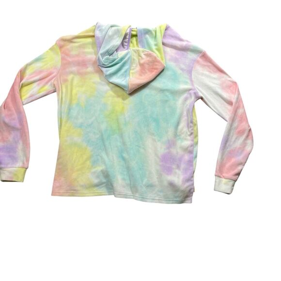 Girl Scouts Misses Small Tie Dye Hooded Sweatshirt Long Sleeve - Picture 6 of 6